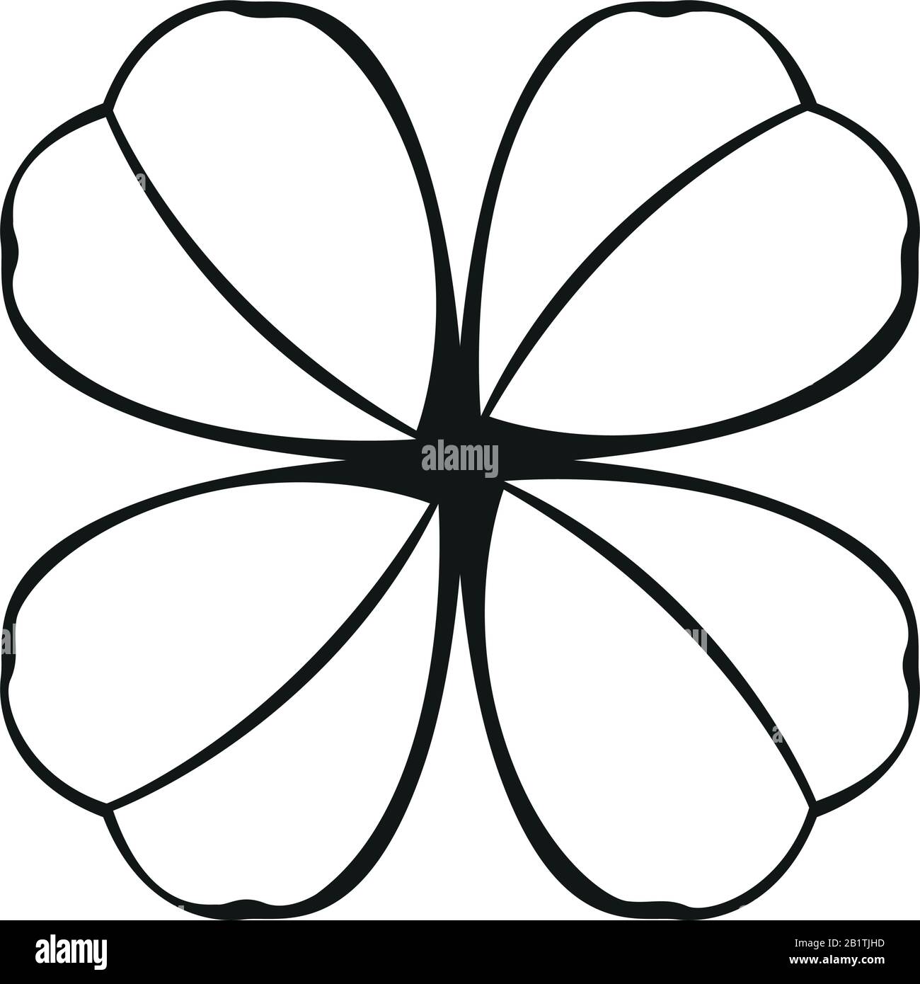 Isolated clover icon Stock Vector Image & Art - Alamy