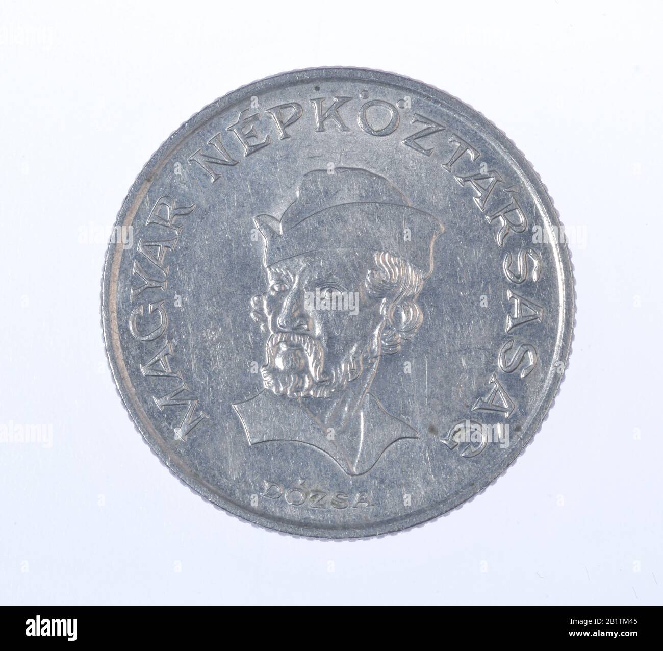 Geldmünze, 20 Forint, Ungarn Stock Photo
