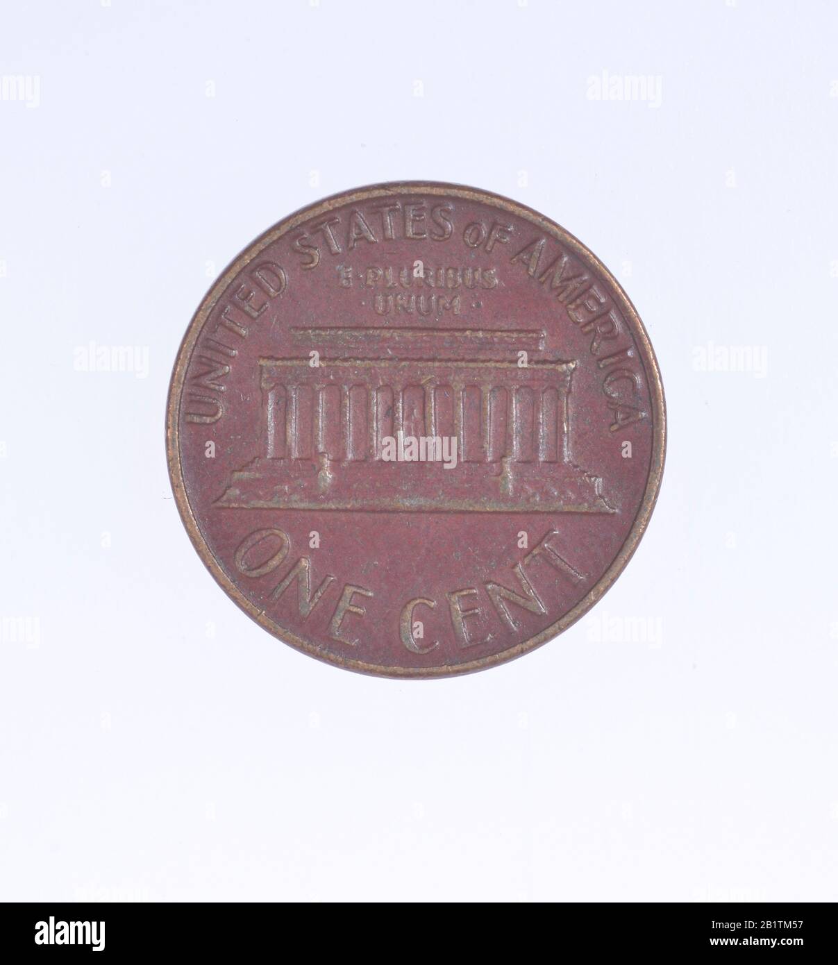 Geldmünze, 1 Cent, USA Stock Photo