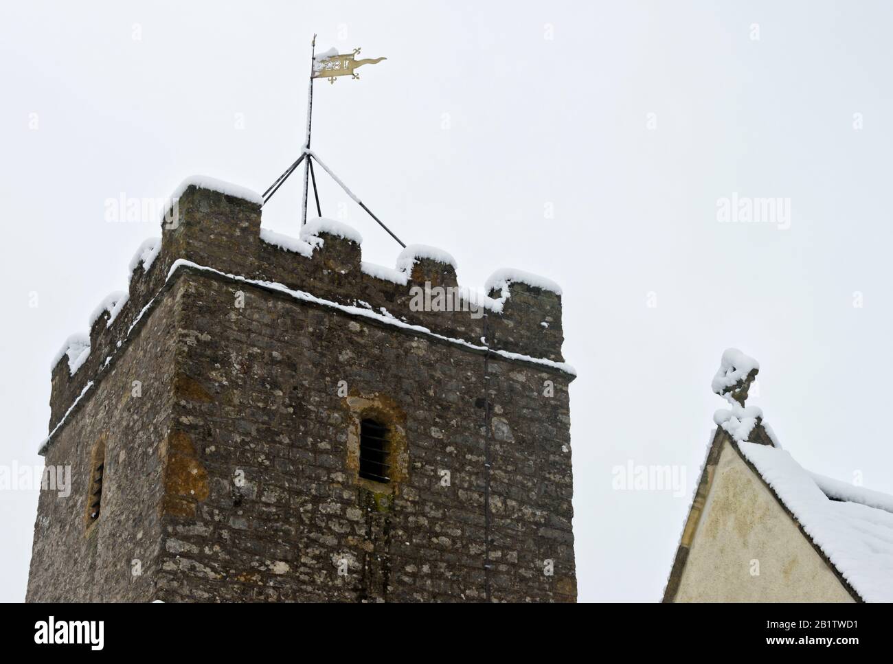 the 13c village Church of St Mary in Stoke St Mary near Taunton