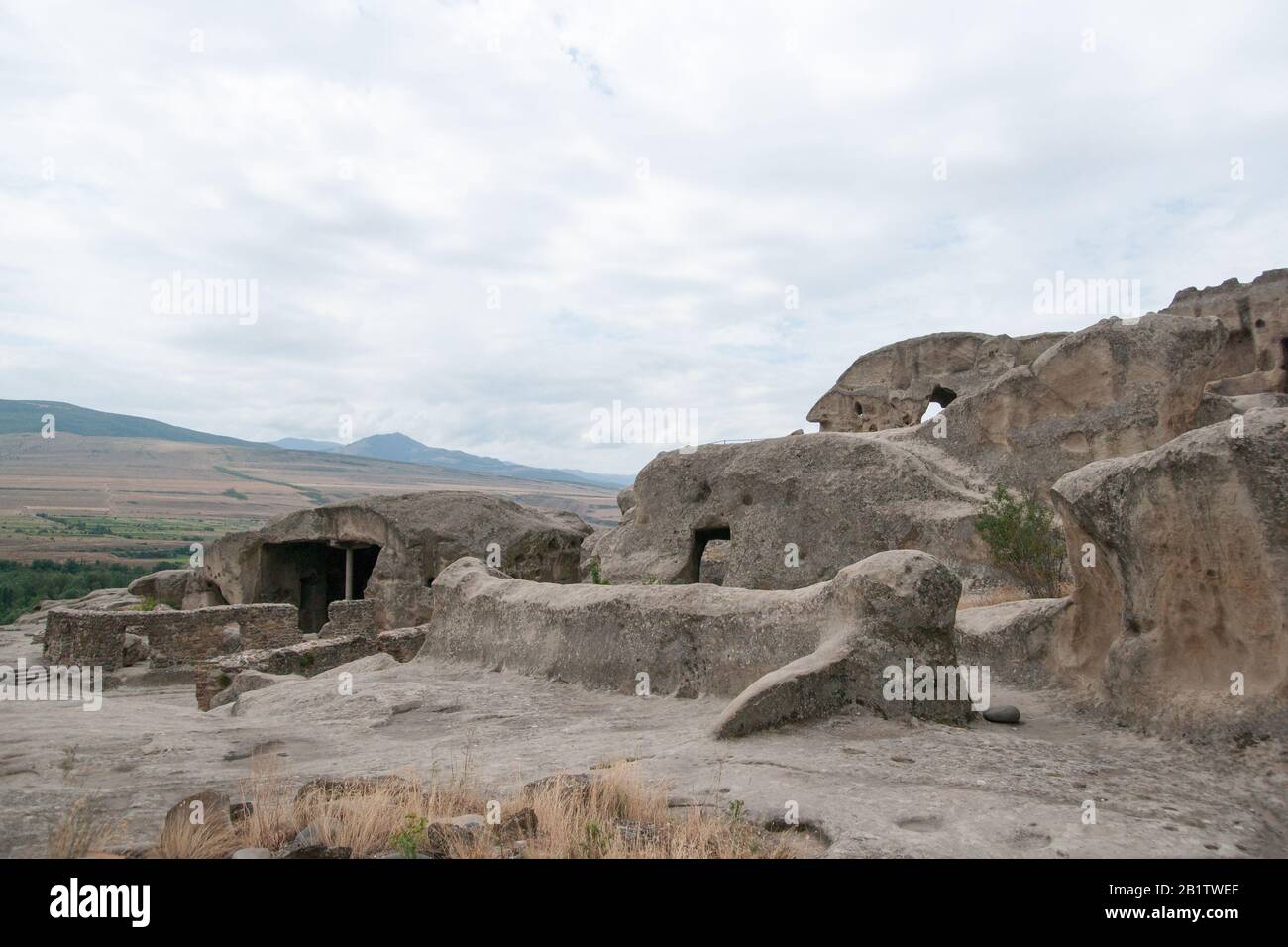 Caves town in tourist travel attraction Stock Photo Alamy