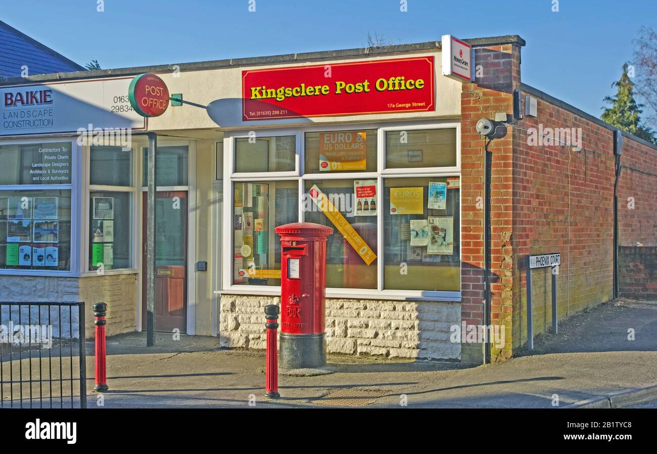 Kingsclare, Hampshire, Post Office Stock Photo Alamy