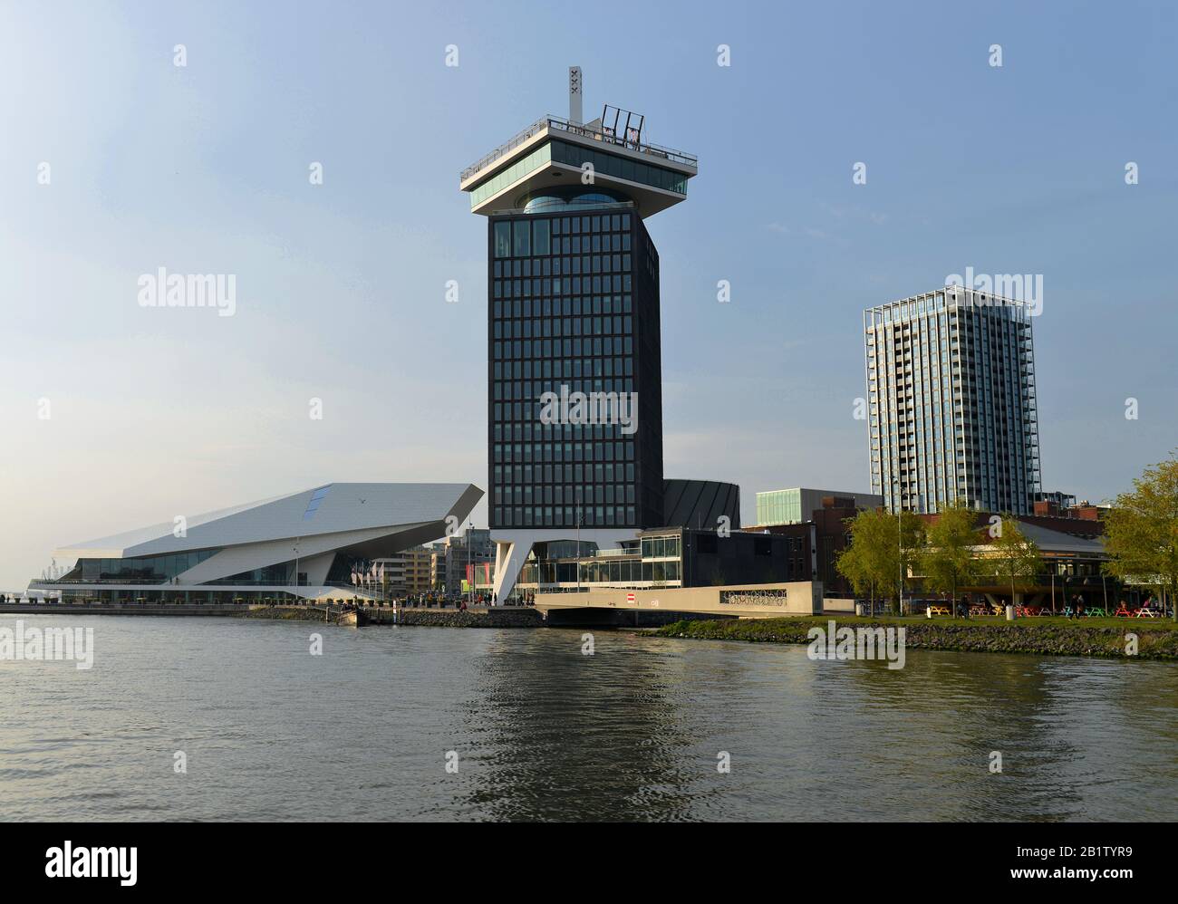 A’dam Tower, Overhoeksplein, Amsterdam, Niederlande Stock Photo
