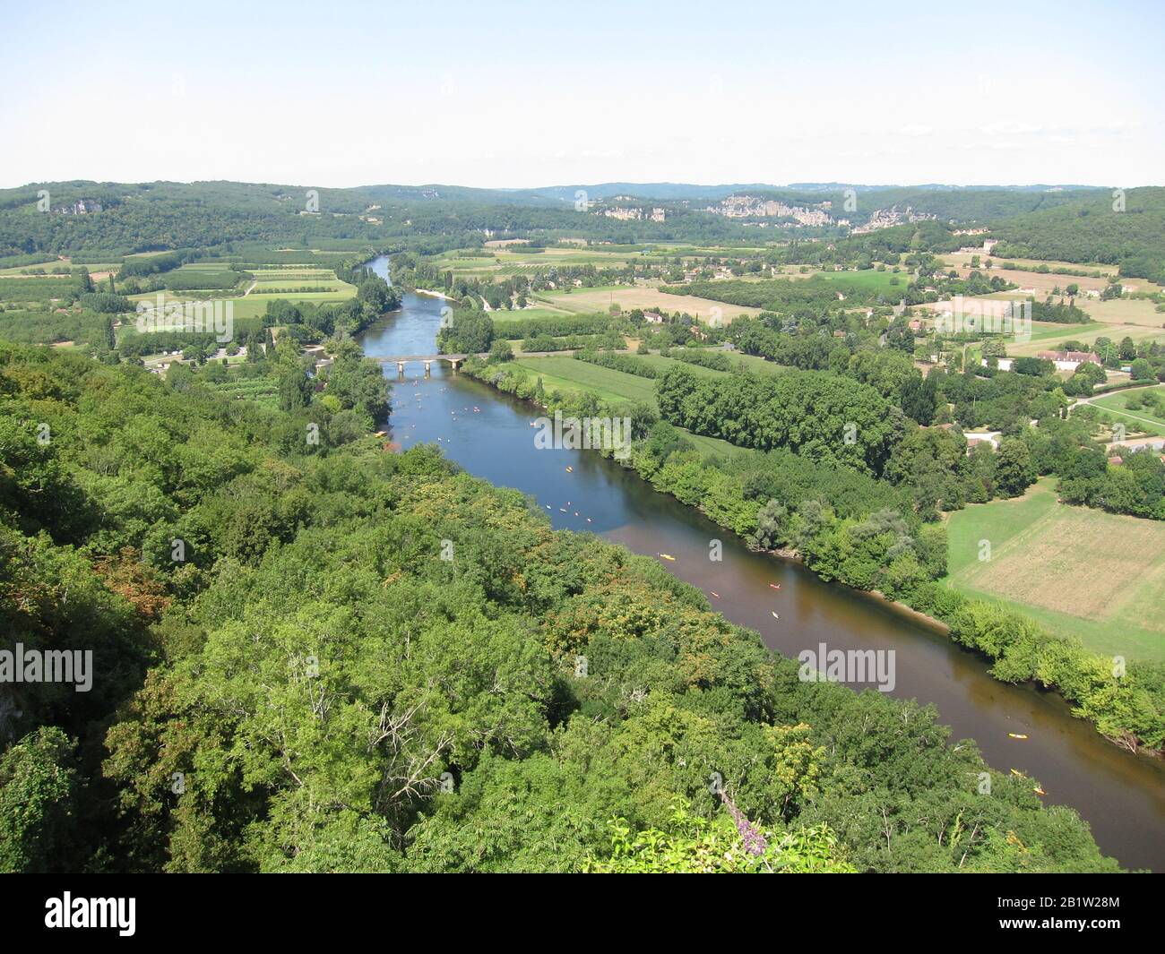 Perigord country side Stock Photo