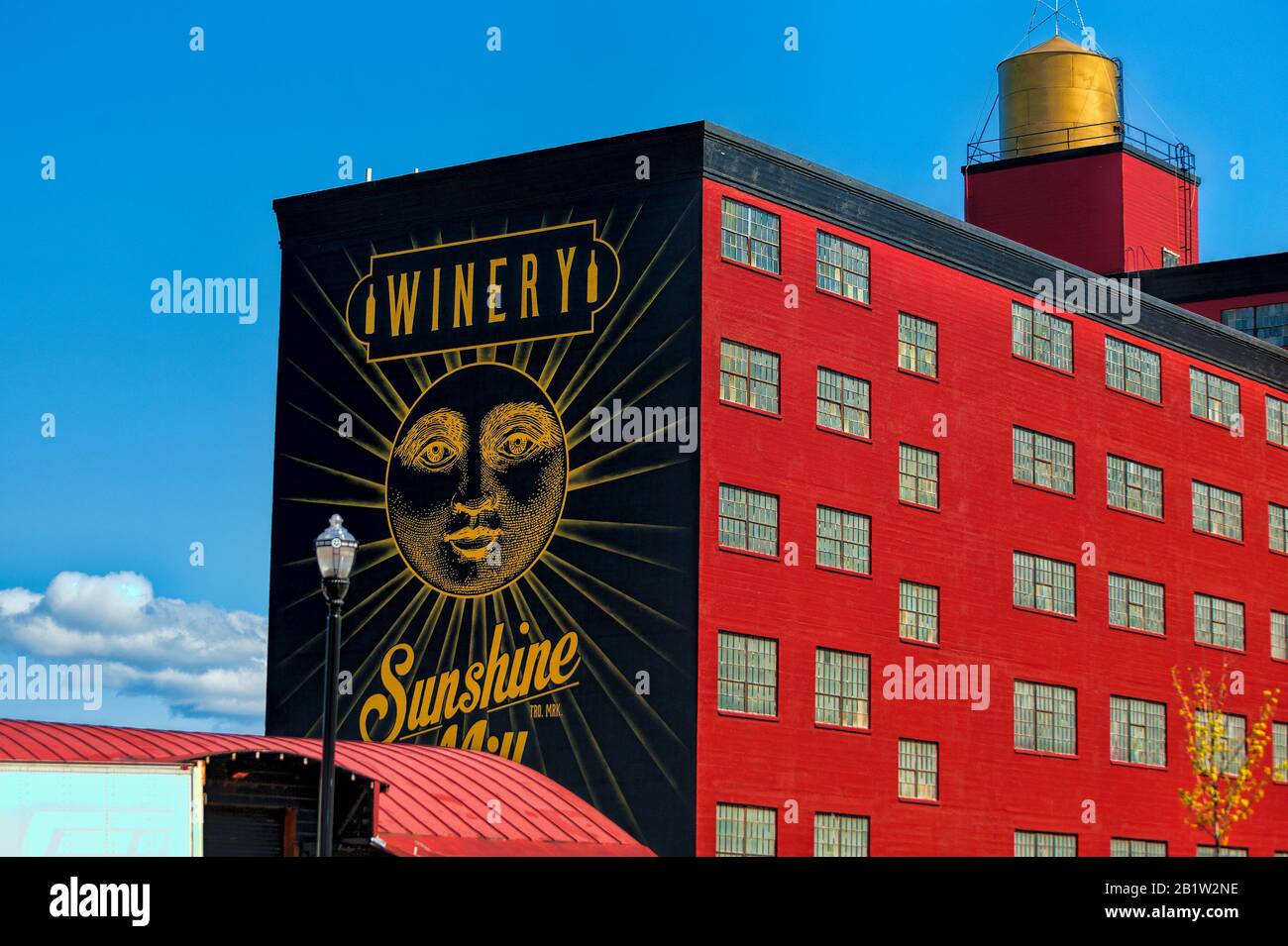 The Dalles, Oregon,USA April 2, 2015 Sunshine Mill Winery has taken