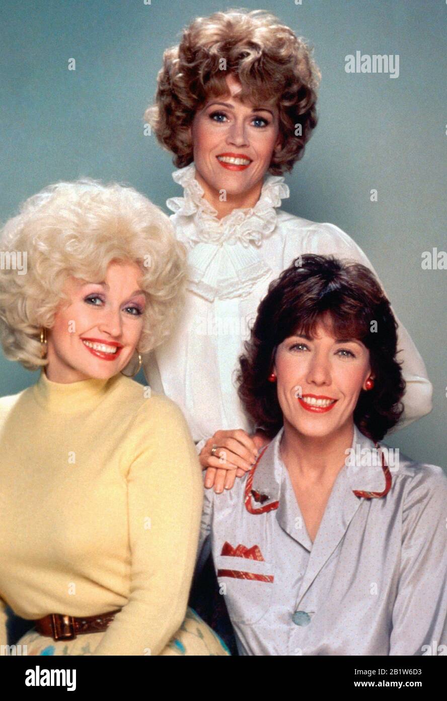 Jane Fonda, Lily Tomlin, Dolly Parton, '9 to 5' (1980) (aka Nine to Five) Photo Credit: 20th Century Fox / The Hollywood Archive  File Reference # 33962-236THA Stock Photo