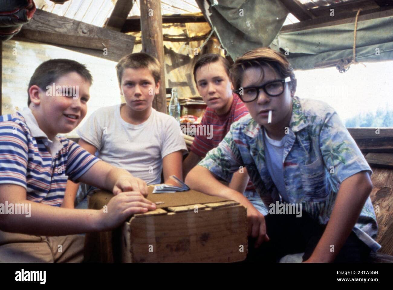 Jerry O'Connell, River Phoenix, Wil Wheaton, Corey Feldman, "Stand by