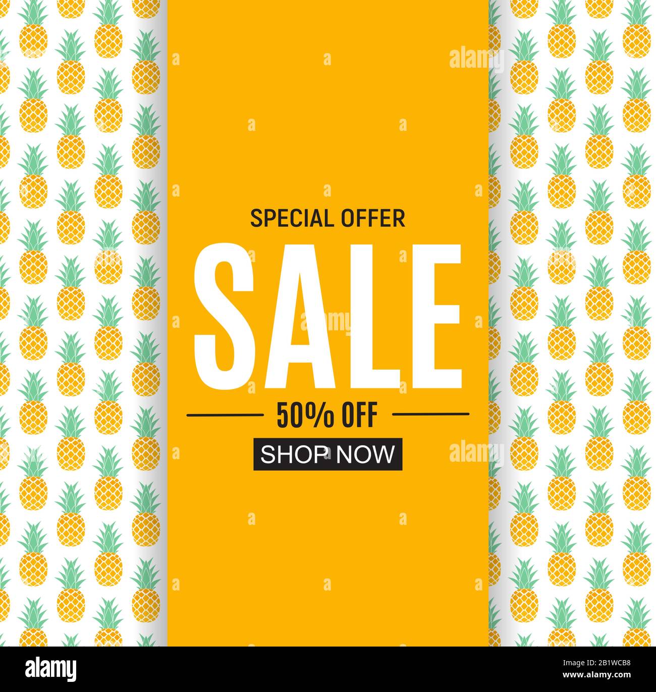 Abstract Summer Sale Background. Vector Illustration Stock Vector Image ...