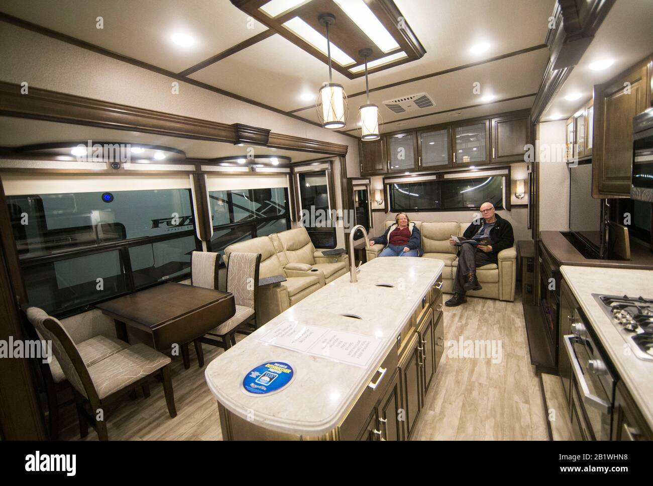 Luxury rv interior hi-res stock photography and images - Alamy