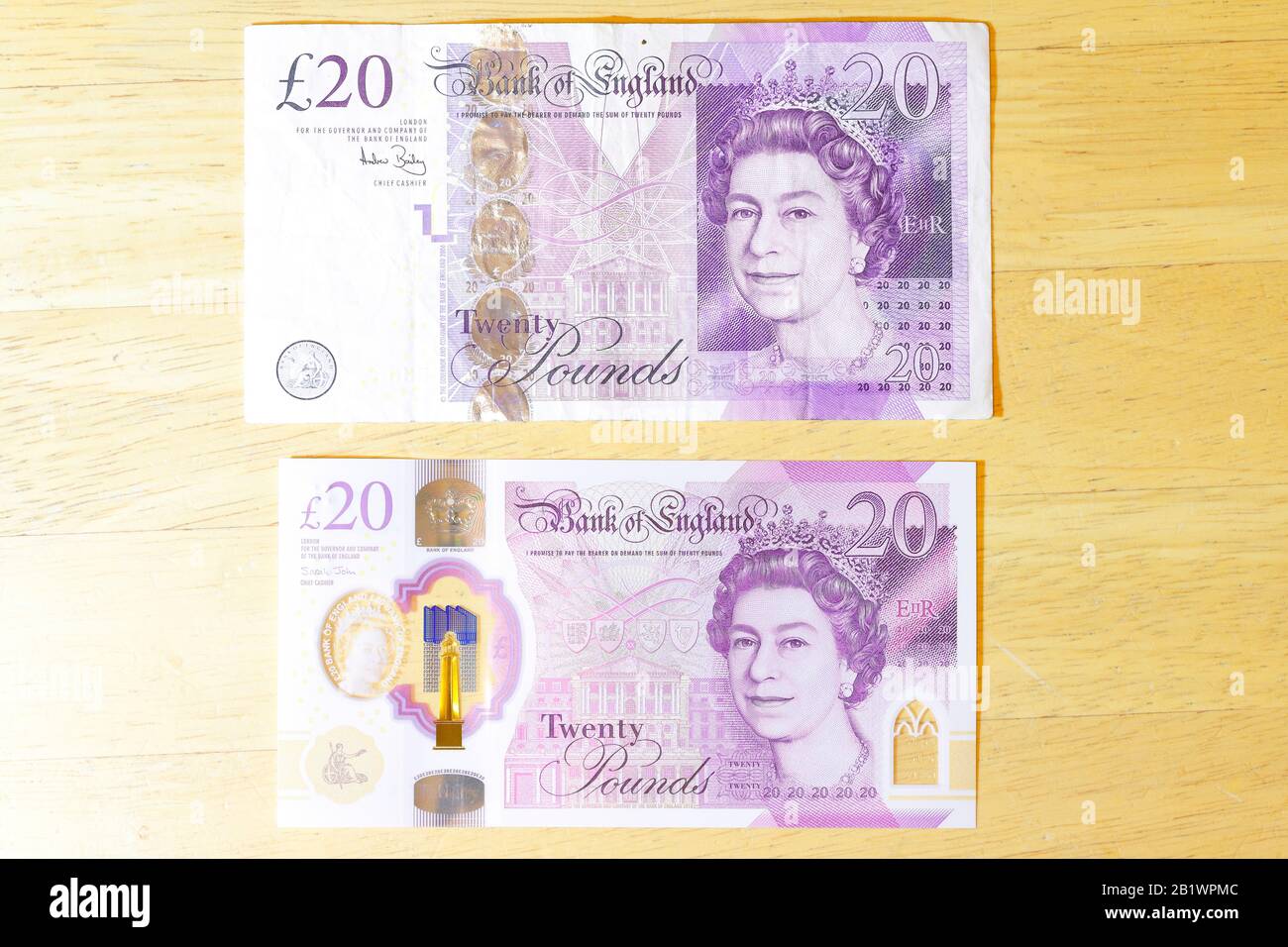 Old 20 sales pound notes