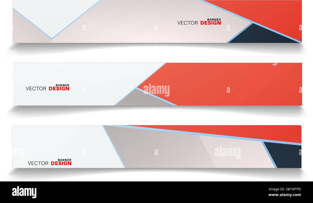 set banner abstract background . vector editable for your design Stock ...