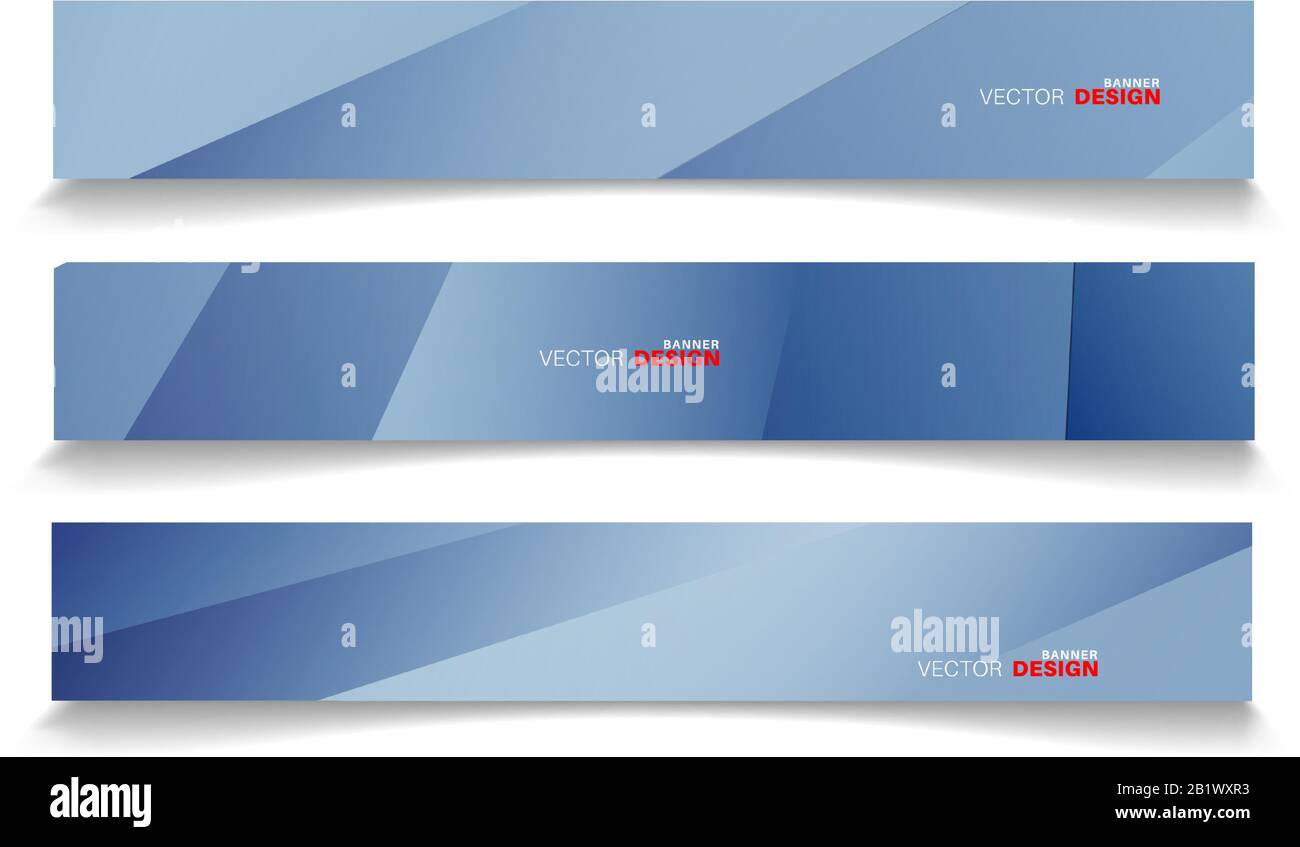 set banner abstract background . vector editable for your design Stock Vector