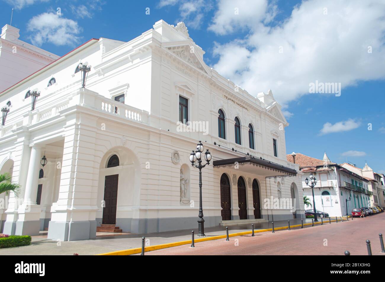 National Theatre of Panama in Casco Antiguo Stock Photo