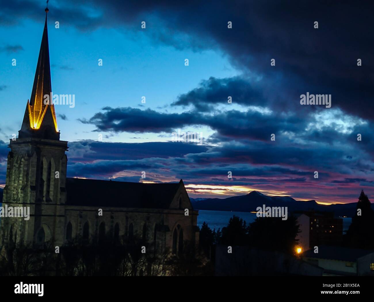 lugares de Bariloche Stock Photo