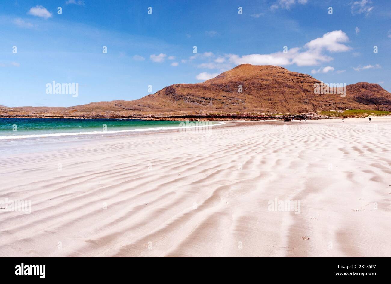 Renvyle Glassilaun Beach, Renvyle Peninsula, County Galway, Ireland Stock Photo ...