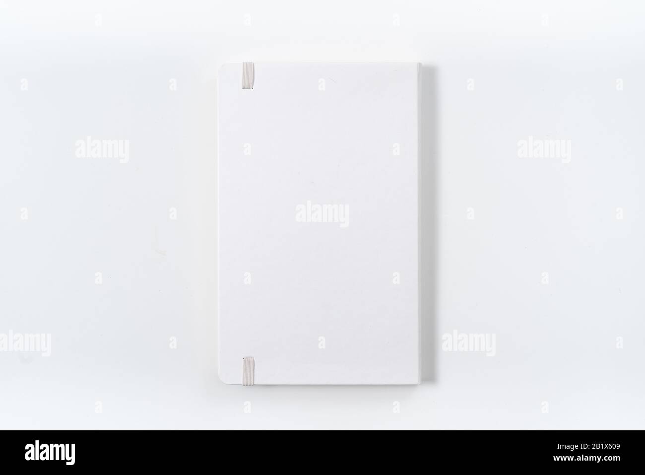 white notebook on white background with clipping path - Image Stock ...