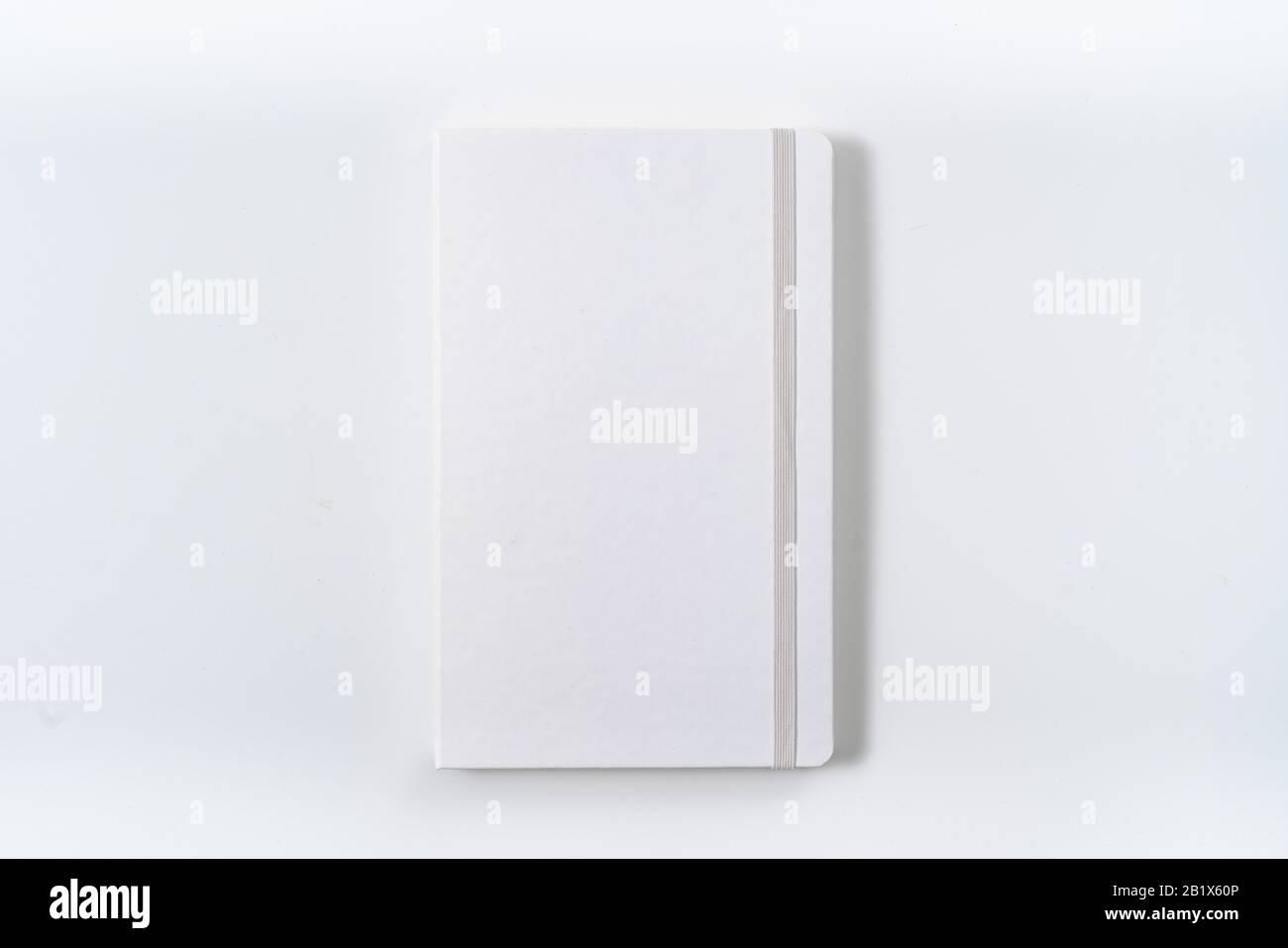 white notebook on white background with clipping path - Image Stock ...