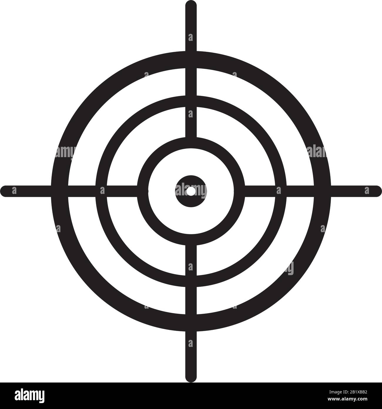 Target Goal icon template black color editable. Target Goal icon symbol ...