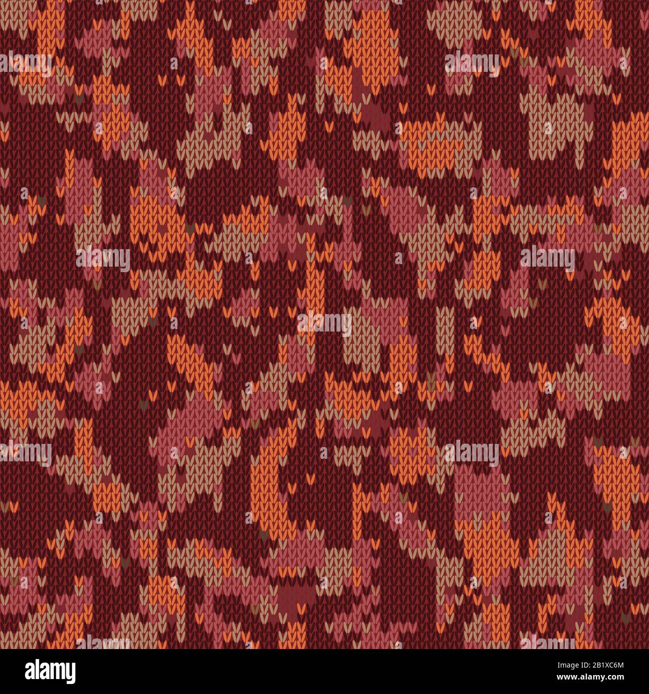 tweed knit fabric