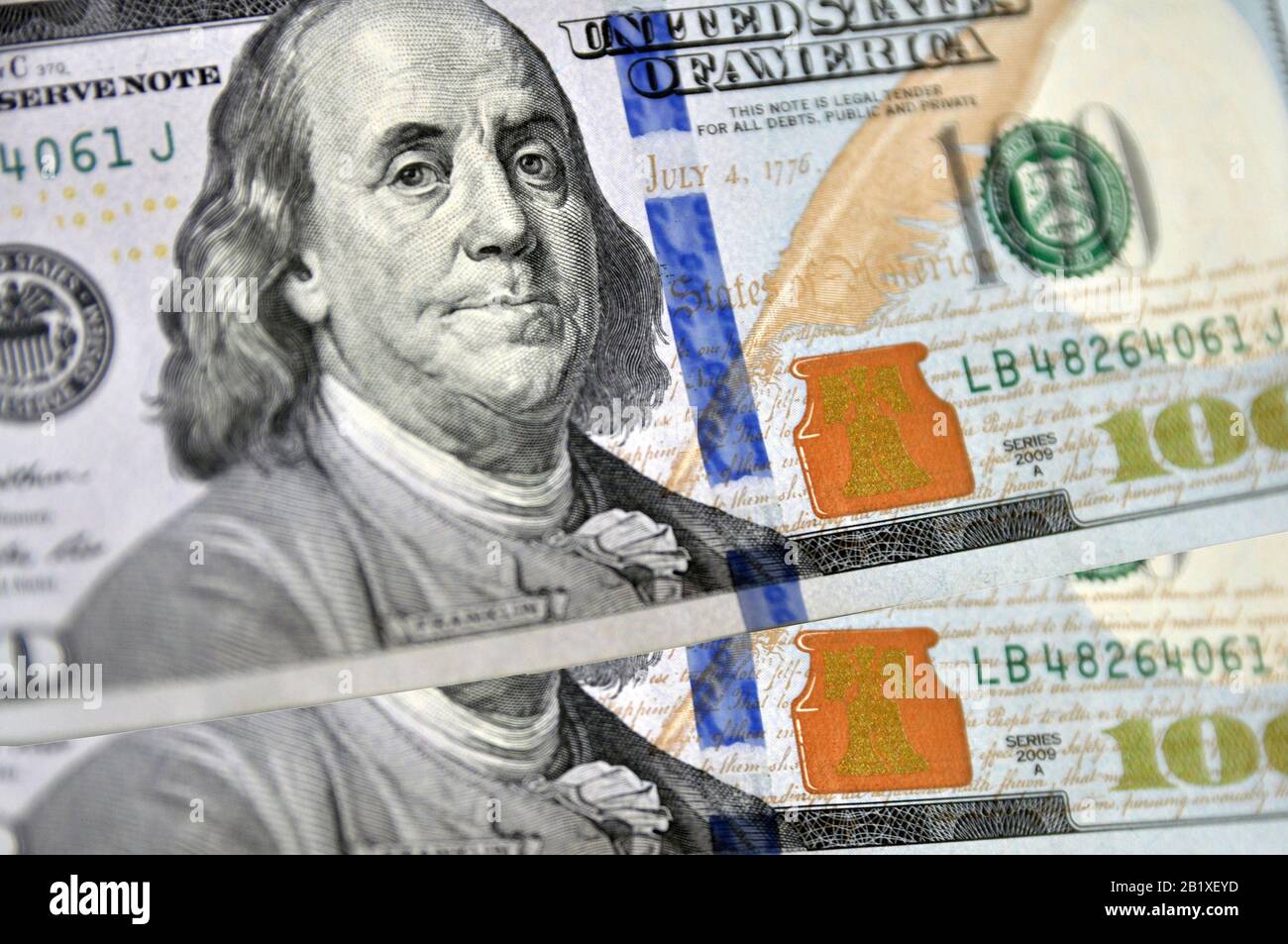 Us 100 bill hi-res stock photography and images - Alamy