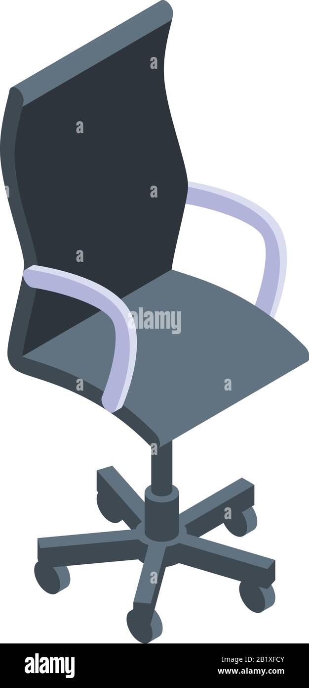 Computer chair icon, isometric style Stock Vector Image & Art - Alamy