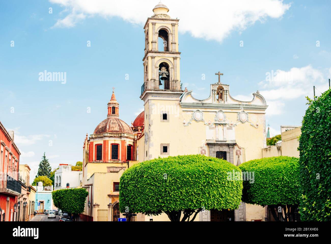 San Francisco Church, Templo de San Francisco Queretaro, Mexico sep