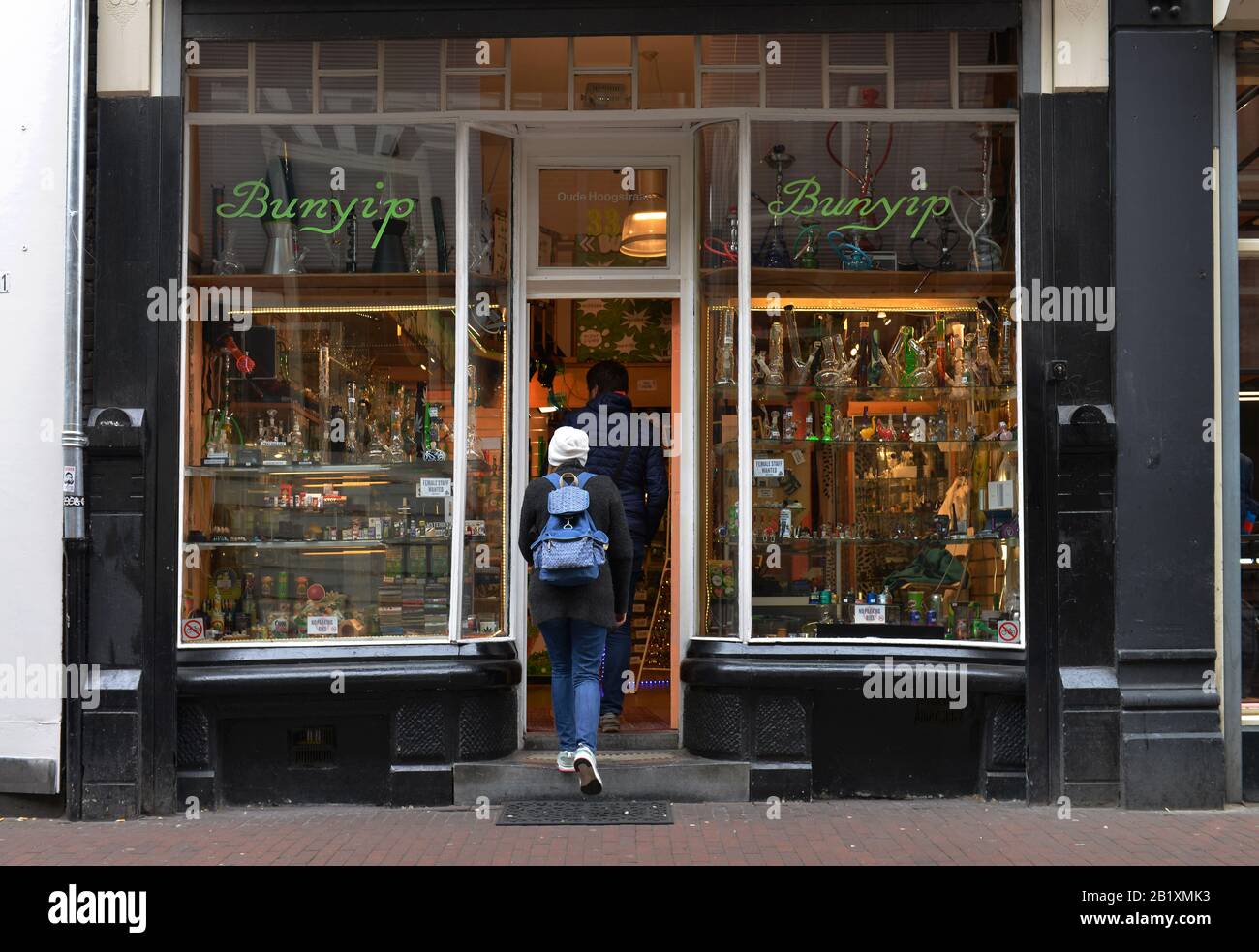 Bunyip Oude Hoogstraat, Amsterdam, Niederlande Stock Photo