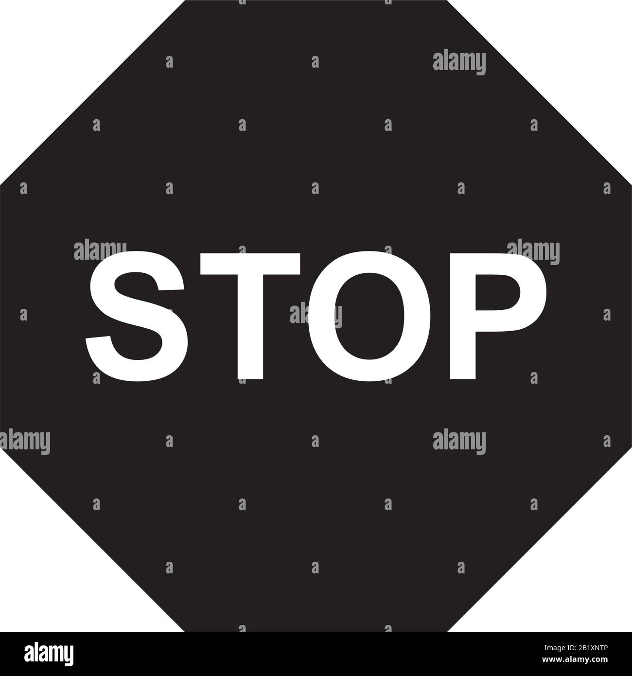 Traffic Stop icon template black color editable. Traffic Stop icon ...