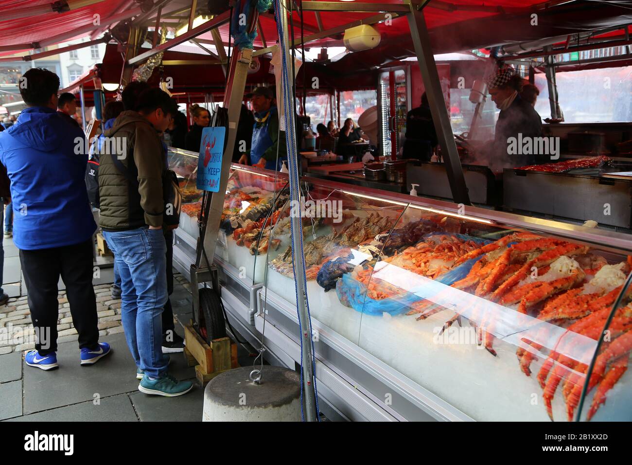 The fish market of Bergen Stock Photo Alamy