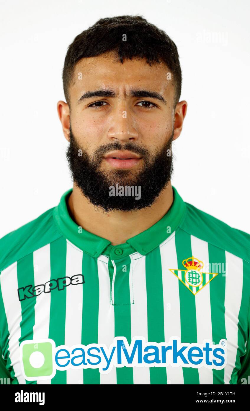 Football Spain - La Liga Santander 2019-2020 / ( Real Betis Balompie ) -  Nabil Fekir Stock Photo