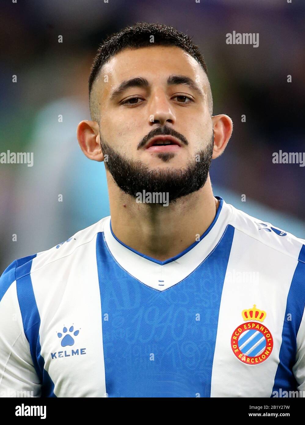 Football Spain - La Liga Santander 2019-2020 / ( RCD Espanyol de Barcelona ) -  Matias Ezequiel Vargas Martin ' Matias Vargas ' Stock Photo