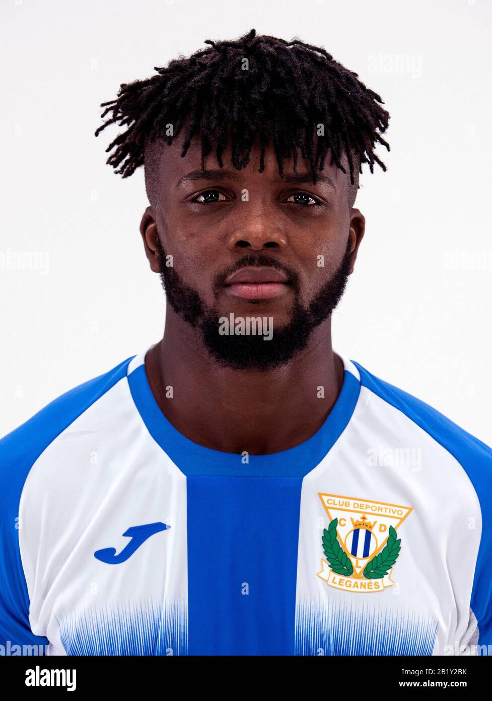 Football Spain - La Liga Santander 2019-2020 / ( Club Deportivo Leganes ) -  Chidozie Collins Awaziem ' Chidozie Awaziem ' Stock Photo