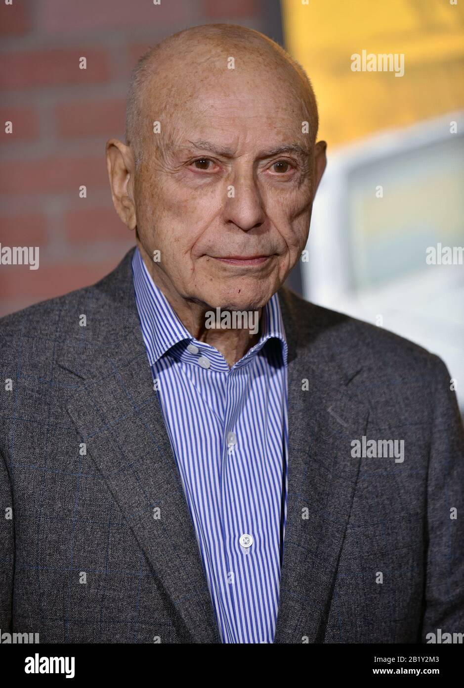 Los Angeles, United States. 28th Feb, 2020. Alan Arkin arrives for the world premiere screening of 'Spenser Confidential' at the Regency Village Theatre in Los Angeles, California on Thursday, February 27, 2020. Photo by Chris Chew/UPI Credit: UPI/Alamy Live News Stock Photo