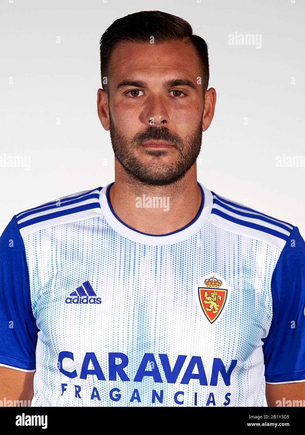 Football Spain B La Liga Smartbank 2019 2020 Real Zaragoza Francisco Javier Atienza Valverde Pichu Atienza Stock Photo Alamy