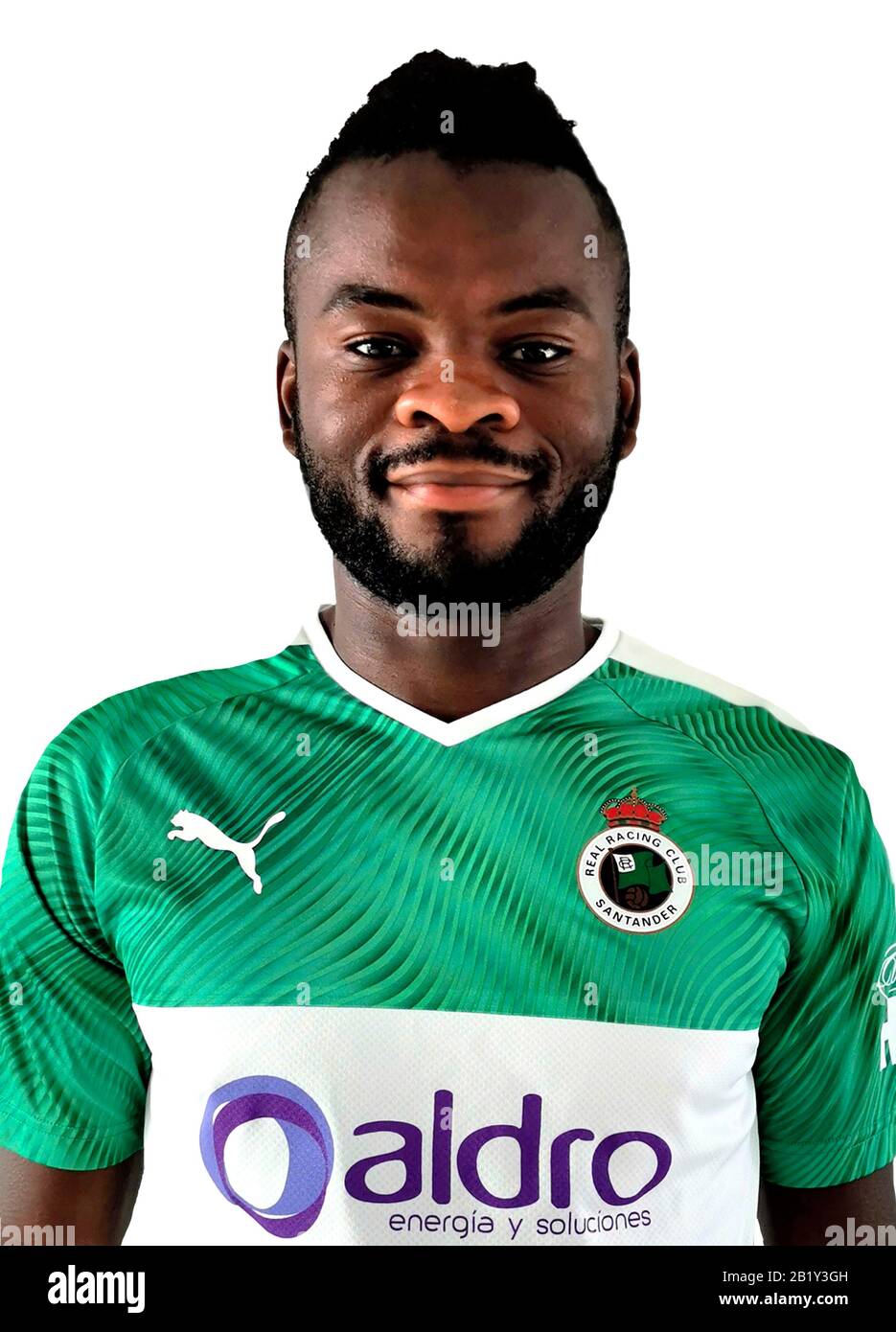 Football Spain B - La Liga SmartBank 2019-2020 / ( Real Racing Club de  Santander ) - Aristote Nkaka Stock Photo - Alamy