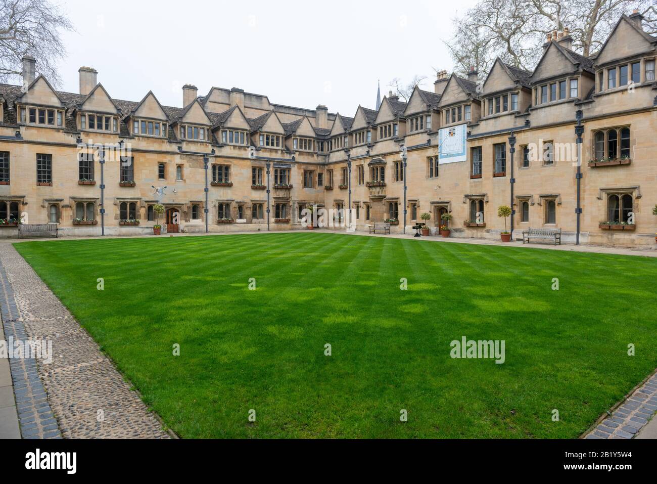 One of the colleges of the university of oxford hi-res stock ...