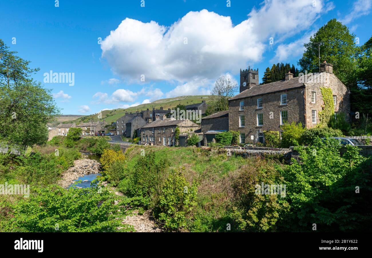 Attractive dales village of muker hires stock photography and images Alamy