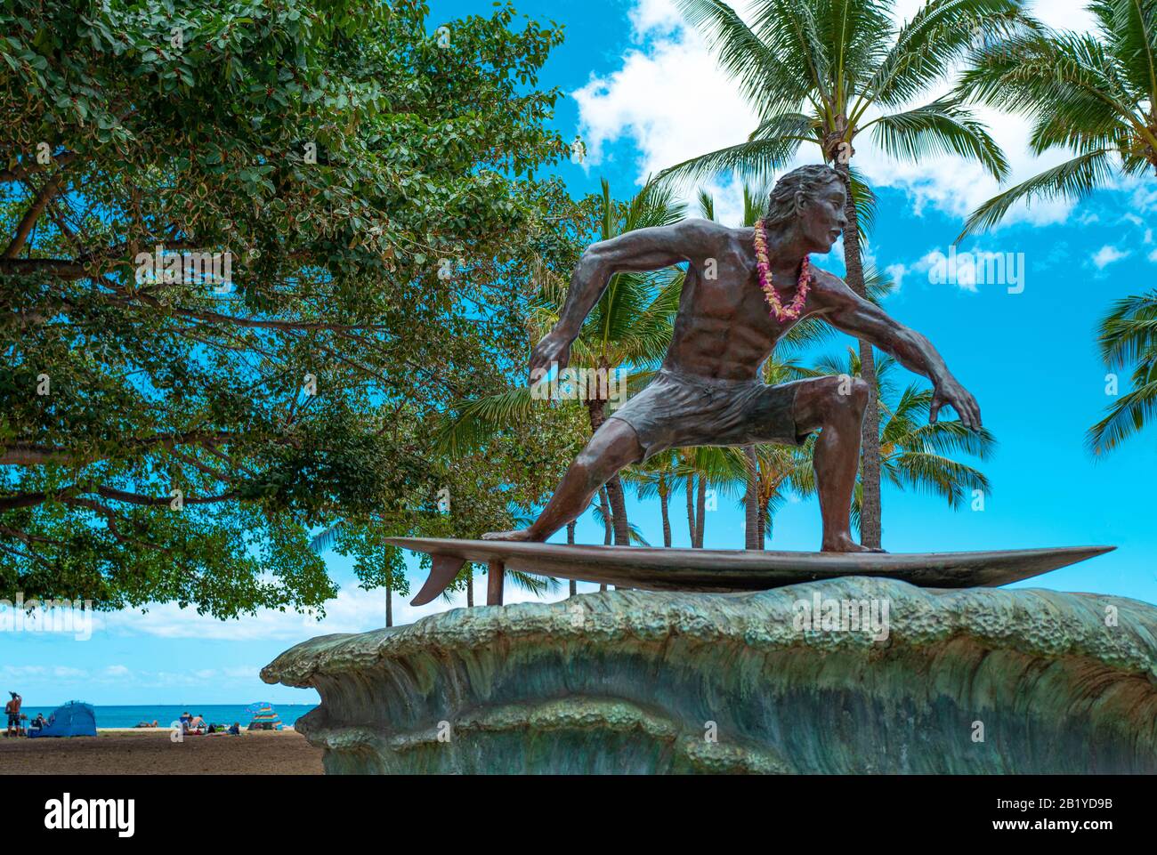 Statue Of Surfer High Resolution Stock Photography and Images Alamy