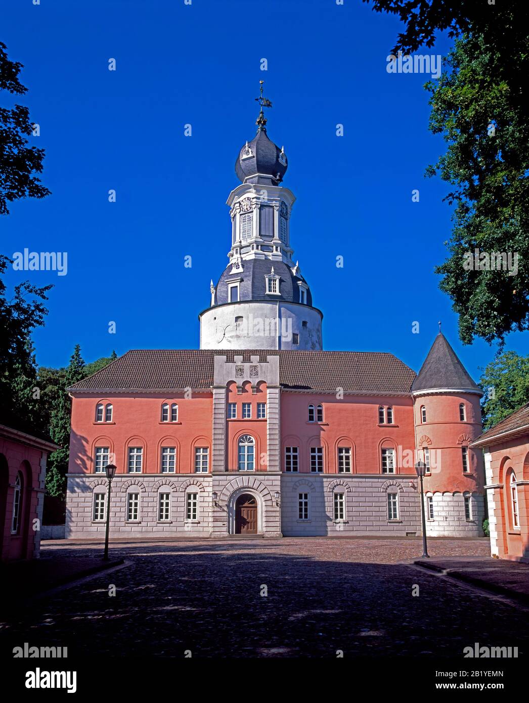 Jever castle, Ostfriesland, Frisia, Lower-Saxony, Germany, Europe Stock Photo