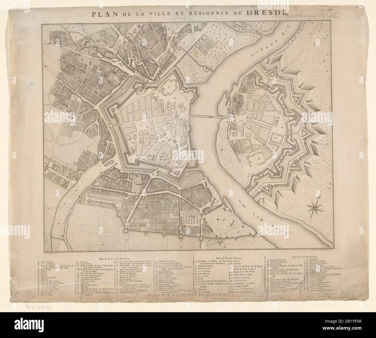 Map of dresden hi-res stock photography and images - Alamy