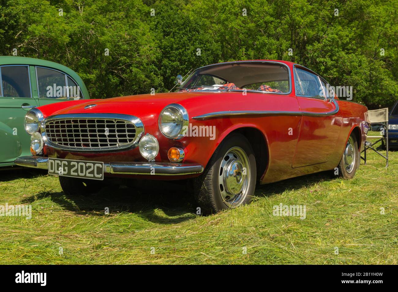 Volvo P1800 an example of the classic Swedish sports car produced between 1961 and 1973 Stock Photo