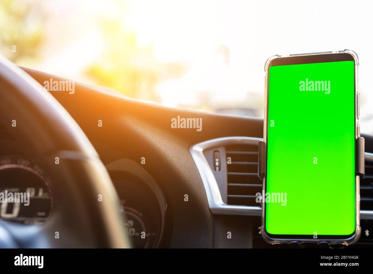 dashboard mounted phone holder