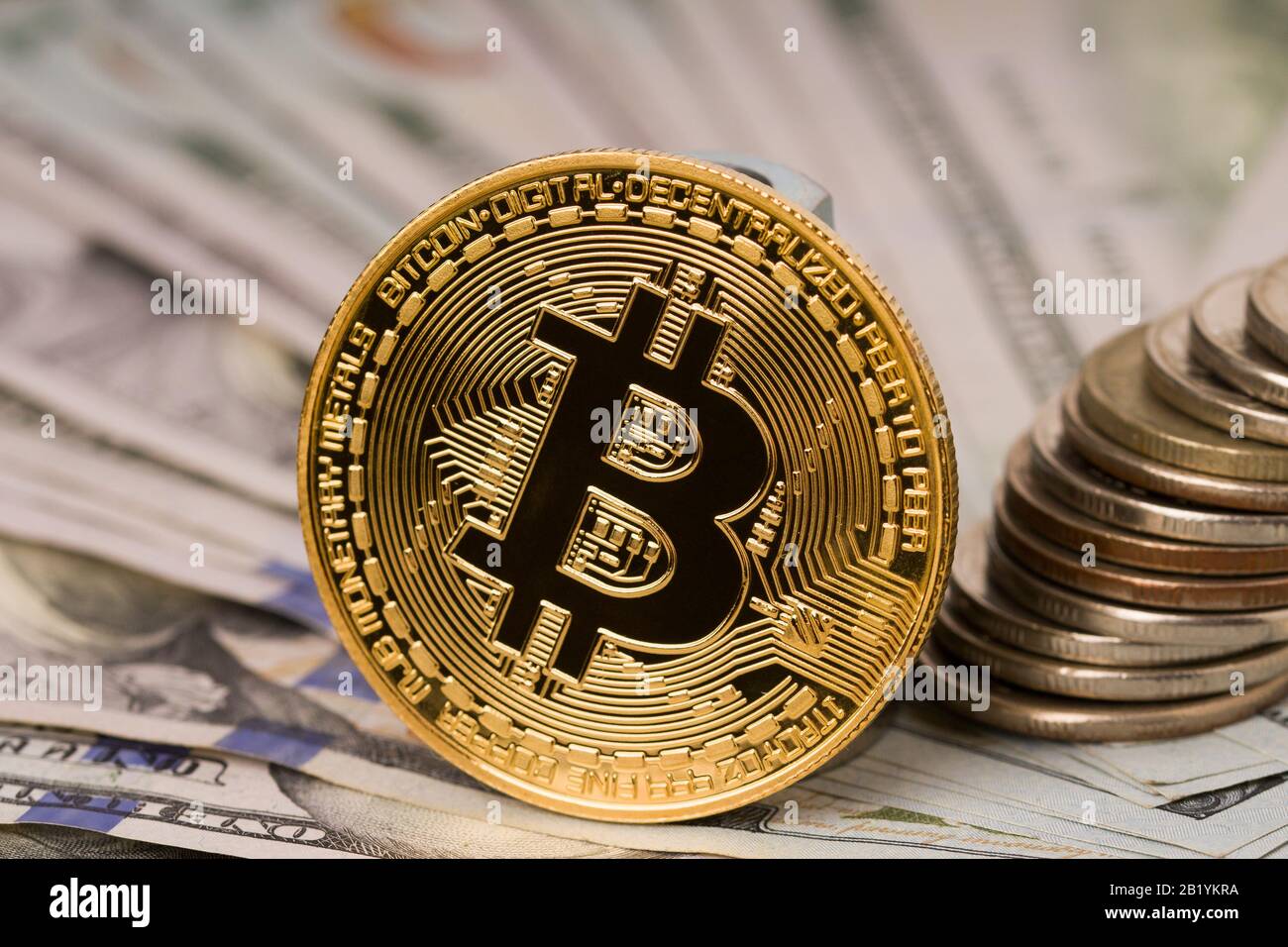 Us dollar bitcoin value hi-res stock photography and images - Alamy