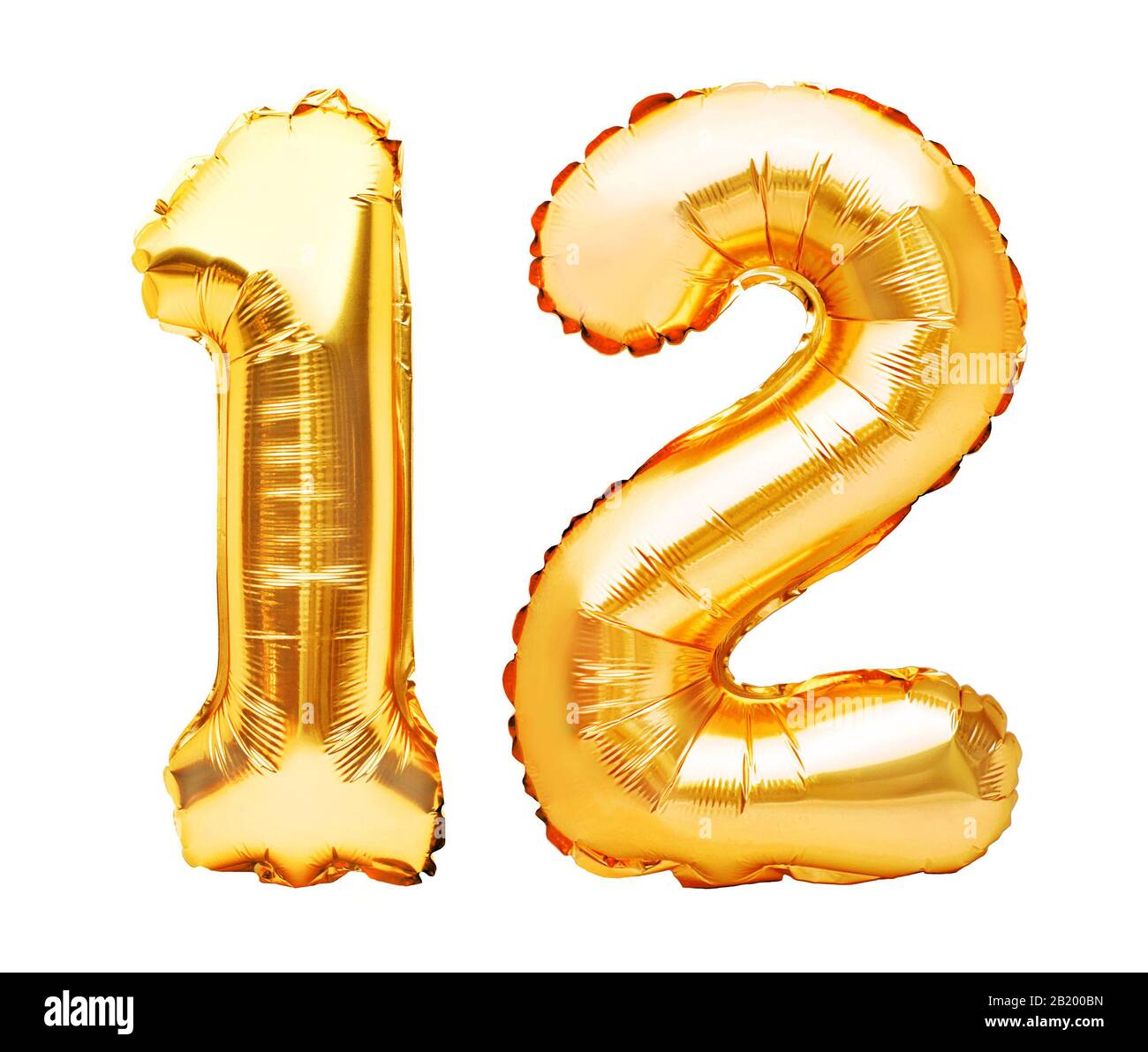 Balloon number 12 hi-res stock photography and images - Alamy