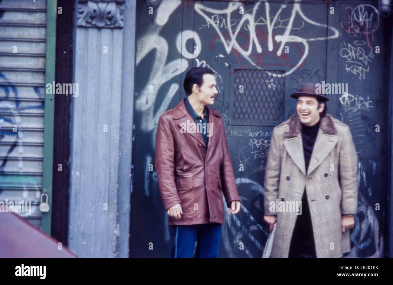 donnie brasco, johnny depp, al pacino, 1997 Stock Photo