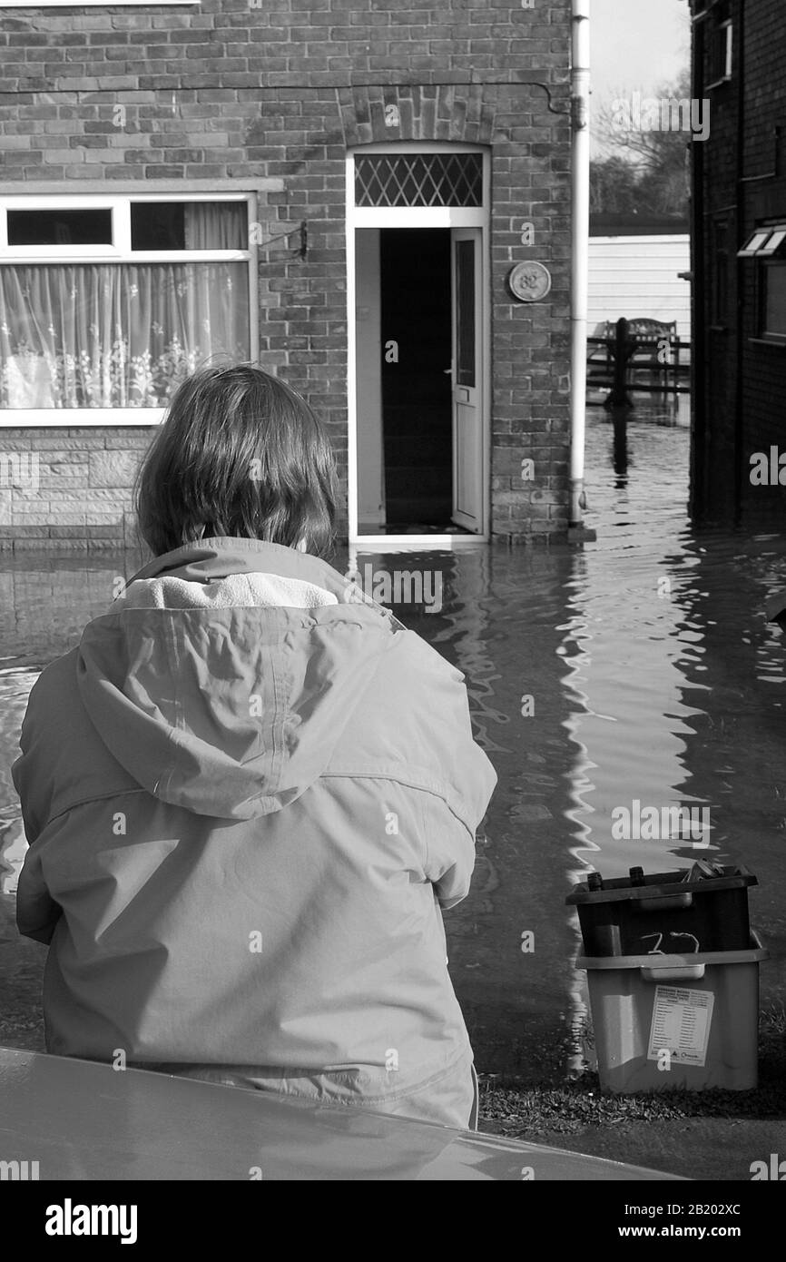 Flood water Black and White Stock Photos & Images Alamy