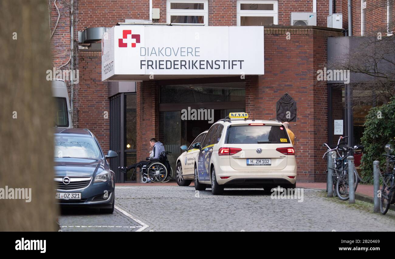 Hanover, Germany. 28th Feb, 2020. The hospital Diakovere Friederikenstift.  Credit: Julian StratenschultedpaAlamy Live News Stock Photo - Alamy