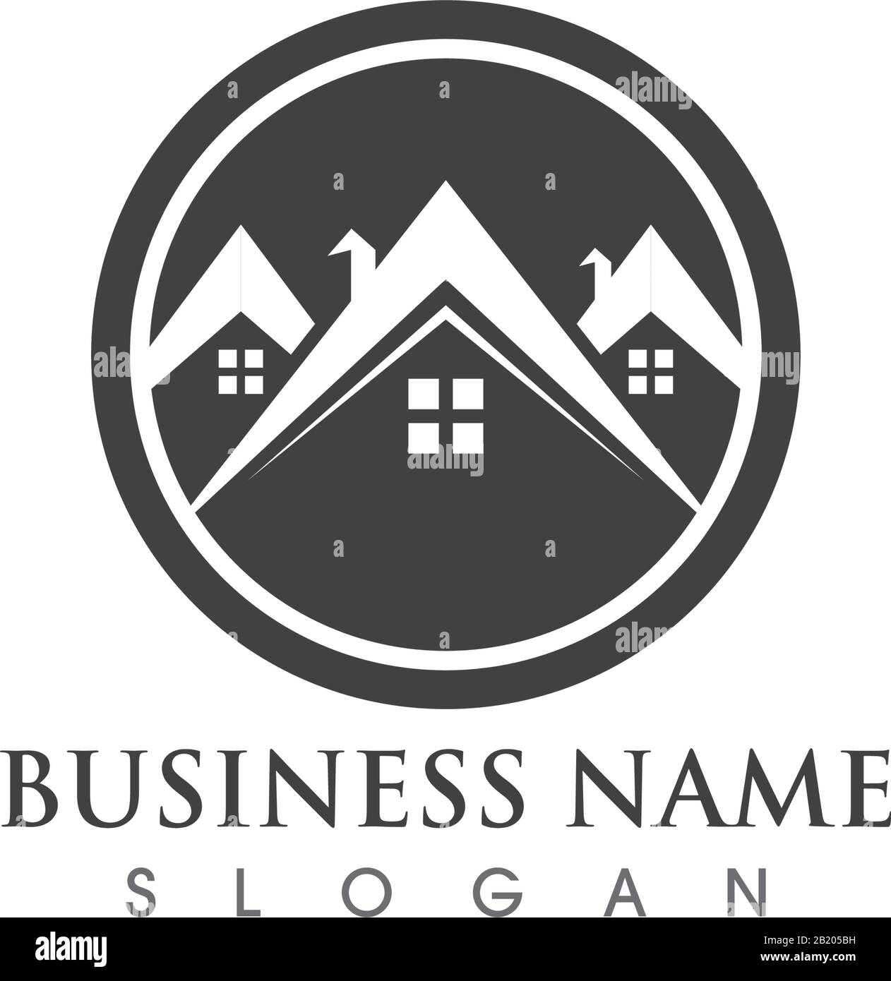 Home logo and symbol vector Stock Vector Image & Art - Alamy