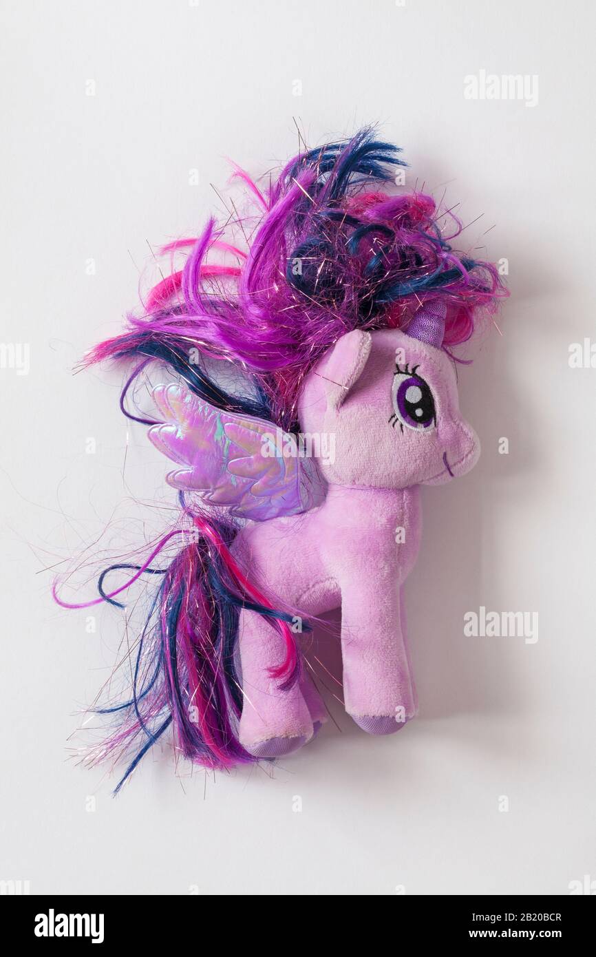 My little pony soft cuddly toy hi-res stock photography and images - Alamy