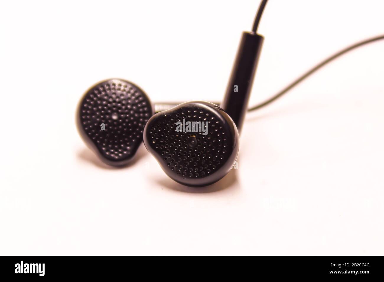 A picture of earphone Stock Photo